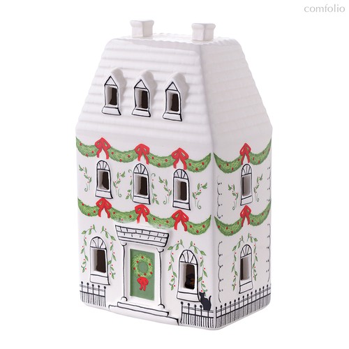 Домик с подсветкой Olgod из коллекции New Year Essential, 19см - Tkano