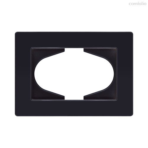 Рамка для двойной розетки, черный Kollinger Eleganz Acryl EA120BK - Kollinger