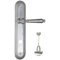 Дверная ручка на планке Fratelli Cattini MARANI WC-2 PL288-CR полированный хром - Fratelli Cattini