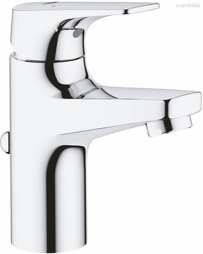 23751000 BauFlow Смеситель для раковины с донным клапаном, S-Size, хром - Grohe
