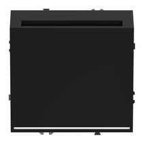 Выключатель встраиваемый VOLTUM S70 карточный 16А, черный матовый - Voltum