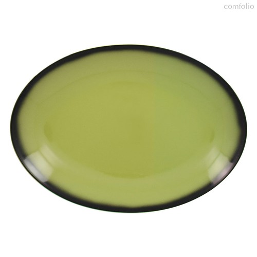 Блюдо овальное RAK Porcelain LEA Light green (зеленый цвет) 32 см - RAK Porcelain