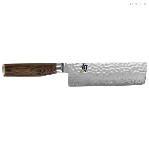 Нож для овощей Накири KAI "Шан Премьер" 15см, ручка дерева пакка - Kai