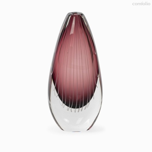 Ваза Melody высота 41, цвет бордовый - Cosmo