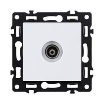 Розетка спутниковая SAT, белый Kollinger Asthetik AS-021WH