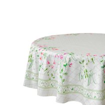 Скатерть овальная Mix&Match Home Душистый горошек 168х250 см, хлопок, п/к - Mix&Match