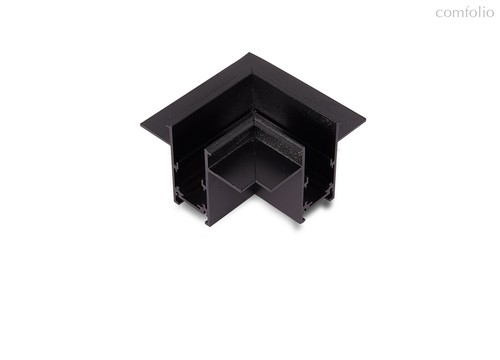 SPACE-Track system L-образный угол-соединитель для встраиваемого шинопровода, L80*W80*H52, 5 мм, черный - Donolux