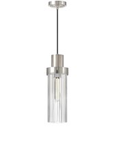 Серебряный подвесной светильник Сонома, цвет античное серебро - Louvre Home