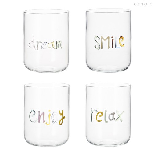 Набор стаканов Cheers, 450 мл, 4 шт. - Liberty Jones