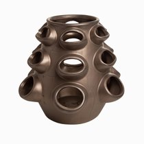 Ваза Simpleton Head высота 29, цвет бронза - Cosmo