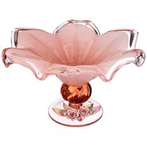 Блюдо На Ножке White Crystalrosa Guisy Med