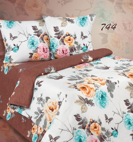 Комплект постельного белья ПА-4-744 Семья Поплин с наволочками 70х70х2 шт. - АльВиТек