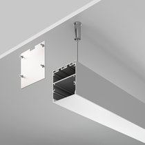 Алюминиевый профиль накладной-подвесной 50?50 (Серебро, 2 м), ALM-5050-S-2M - Maytoni