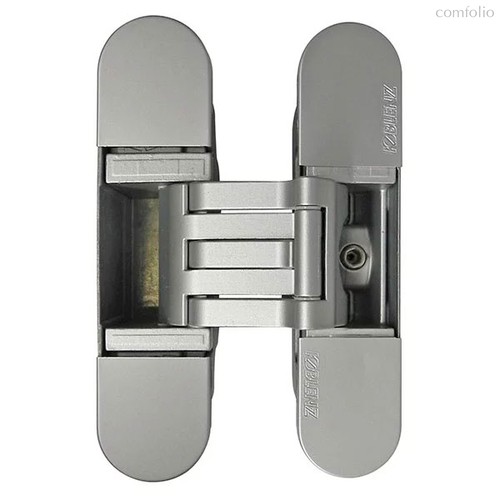 KUBICA K6300 CR.SAT петля скрытая универсальная асимметричная, цвет МАТОВЫЙ ХРОМ (60 kg) - Koblenz