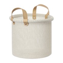 Корзина для хранения Sustainable collection, d27х25 см, молочная - Bergenson Bjorn