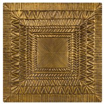Панно декоративное Square Brass (А), цвет Состаренная латунь