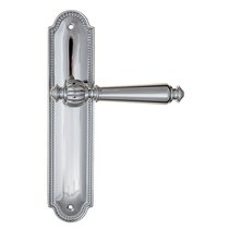 Дверная ручка на планке Fratelli Cattini MARANI PL248-CR полированный хром