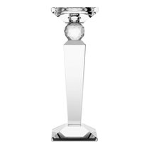 Подсвечник Decor de table Хрустальное вдохновение 9х9х25 см, хрусталь бессвинцовый, п/к - Decor De Table