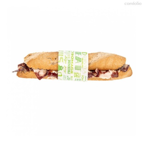 Обёрточная полоска для сэндвича/ролла Parole 7*26 см, 5000 шт/уп, жиростойкая бумага, Ga - Garcia De Pou