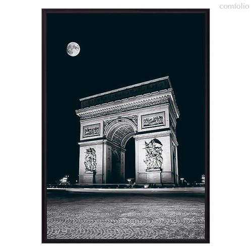 Триумфальная арка ночью, 40x60 см - Dom Korleone