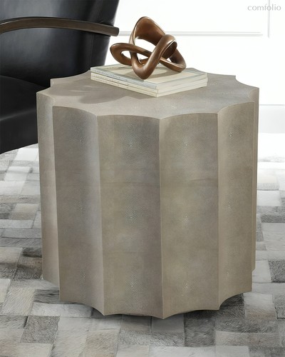 Бежевый приставной столик Марлин - Louvre Home