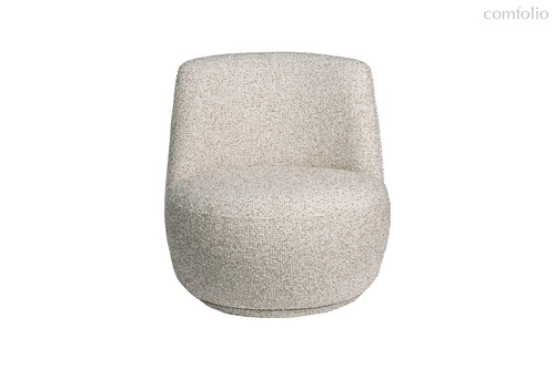 Кресло Риволи (Rivoli) поворотное рогожка бежевый 73x75x75см - Garda Decor
