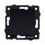 Выключатель 1-клавишный перекрестный 10А/250В, черный Kollinger REA-S-006BK для Aspekt, Eleganz, Reflex - Kollinger