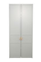 Шкаф двухдверный бежевый 230x100x58см - Garda Decor