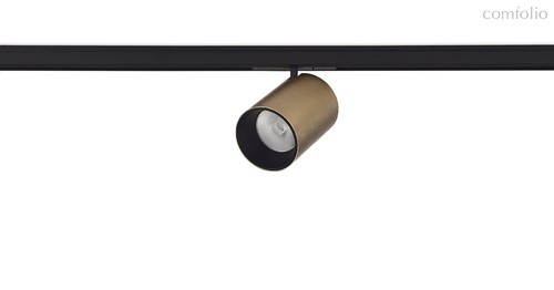 LED, Alpha, 7Вт, D45xL63 мм, 590Лм, DC 24В, Ra>90, 36°, 4000К, IP20, корпус латунь, кольцо черное, коннектор черный, светильник для Slim Line Mini - Donolux