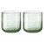 Набор стаканов Flowi, 310 мл, зеленые, 2 шт. - Liberty Jones