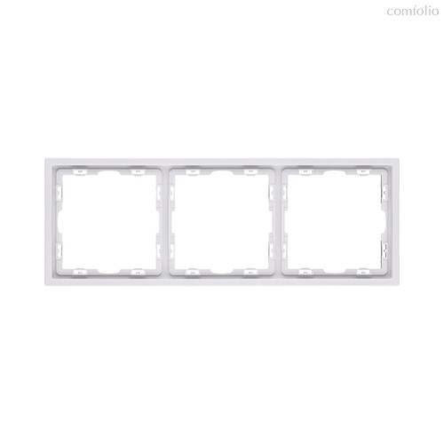 Рамка 3-постовая, белый глянцевый Kollinger Eclipse EC3WG - Kollinger