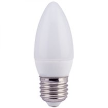Светодиодные лампы: Лампа светодиодная свеча е27 KANLUX DUN 6W R SMD WW 3000К - Kanlux