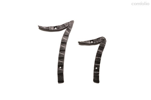 Кованая цифра 7 15 см - Covali