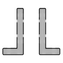 Модули подсветки клавиш выключателя/переключателя двухклавишного, S70 - Voltum