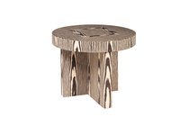 Стол журнальный Зебрано (Zebrano) d60x52см - Garda Decor