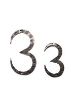 Кованая цифра 3 15 см - Covali