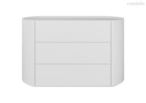 Комод Lagom 3 ящика ширина 120 см (белый) - Ellipse