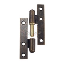 105OA080D Петля дверная бабочка разъёмная стальная ALDEGHI 80x50x1.9 античная бронза ЛЕВАЯ - Aldeghi Luigi