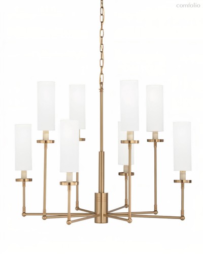 Золотая люстра Новара, цвет золотой - Louvre Home