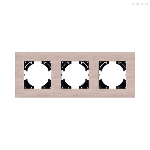 Рамка 3-постовая, золотой Kollinger Reflex AL RA3GD - Kollinger