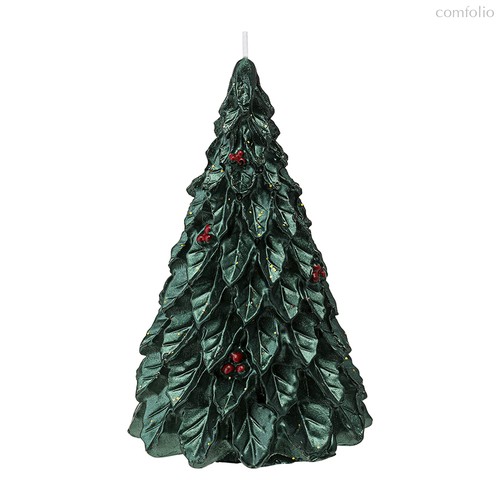 Свеча декоративная Festive flame из коллекции New Year Essential, 12 см - Tkano