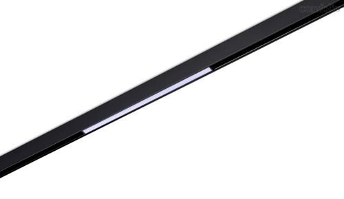 Led св-к для Slim Line, Line, DC 48В 8Вт, L289xW12, 5xH33 мм, 390Лм, 90°, 3000К, недиммируемый, IP20, Ra>90, черный - Donolux