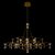 10590/1000 Gold Asfour Подвесной светильник LOFT IT Mira - Loft It