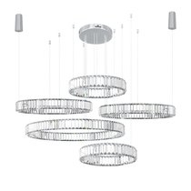 10135/5 Chrome Подвесной светильник LOFT IT Crystal ring - Loft It