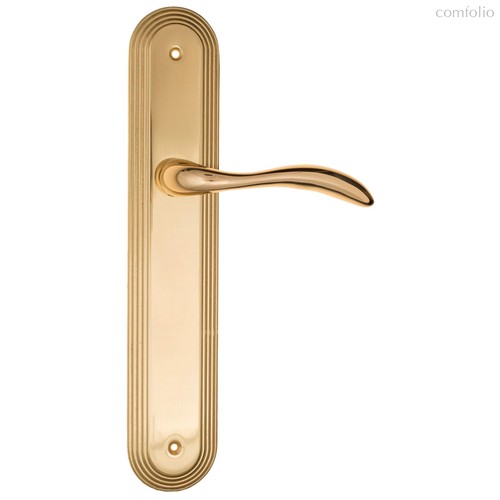 Дверная ручка на планке Fratelli Cattini LUCCIA PL288-OLV полированная латунь - Fratelli Cattini