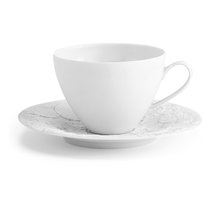 Чашка чайная с блюдцем Michael Aram Лесные листья, фарфор - Michael Aram