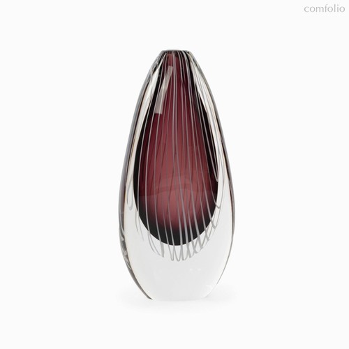 Ваза Melody высота 36, цвет бордовый - Cosmo