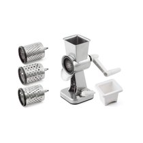 Терка роторная с тремя насадками Weis настольная - Weis