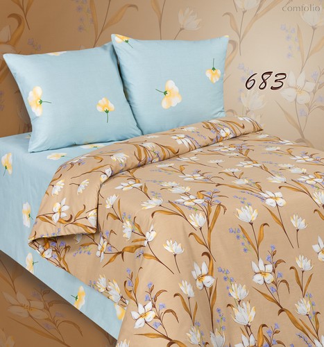 Комплект постельного белья ПА-4-683 Семья Поплин с наволочками 70х70х2 шт. - АльВиТек