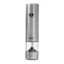 Мельница электрическая для соли и перца WO HOME Santana 21 см, подсветка, зарядка USB, п/к - Wo Home
